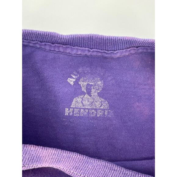Authentic Hendrix T-Shirt Purple Graphic Unisex Tee Large - Picture 2 of 4